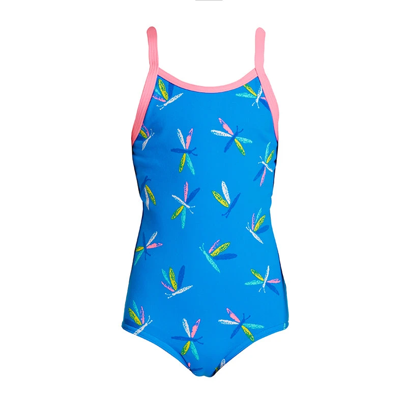 Funkita - Buzz Bird - Toddler Girls Printed One Piece 4 Funkita - Buzz Bird - Toddler Girls Printed One Piece - Image 2