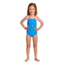 Funkita - Buzz Bird - Toddler Girls Printed One Piece 12 Funkita - Buzz Bird - Toddler Girls Printed One Piece -Funky Trunks Store funkita buzz bird toddler girls printed one piece 4