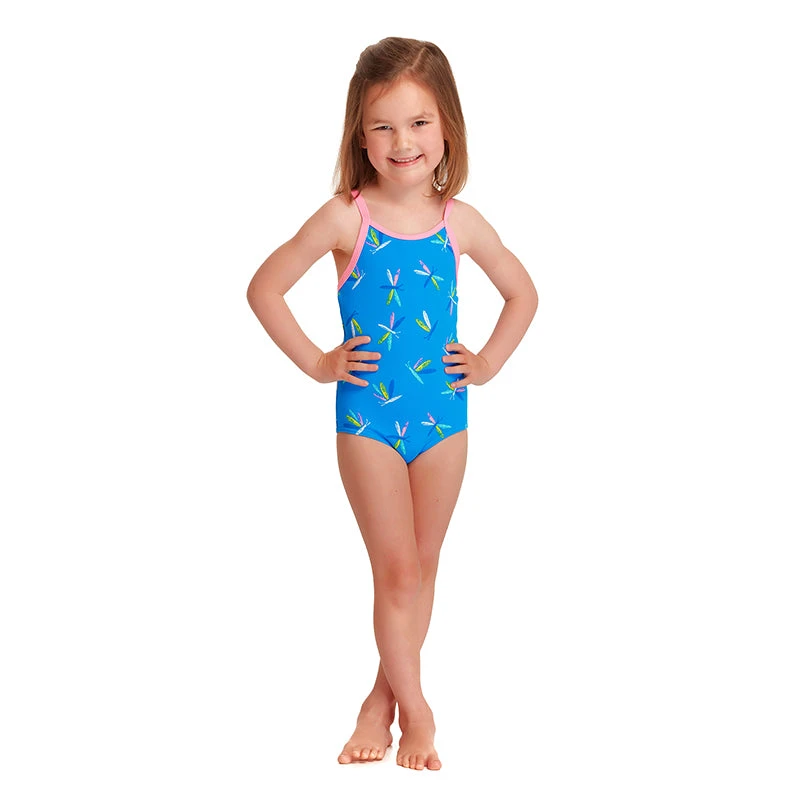 Funkita - Buzz Bird - Toddler Girls Printed One Piece 7 Funkita - Buzz Bird - Toddler Girls Printed One Piece - Image 5
