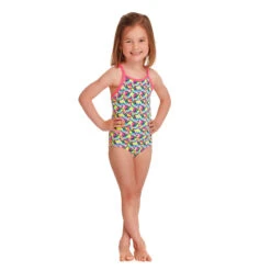 Funkita - Bye Birdie - Toddler Girls Printed One Piece -Funky Trunks Store funkita bye birdie toddler girls printed one piece 5