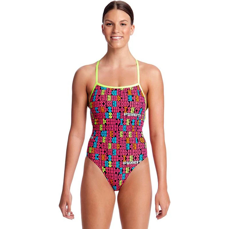 Funkita - Code Breaker - Ladies Strapped In One Piece 3 Funkita - Code Breaker - Ladies Strapped In One Piece