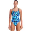 Funkita - Crack Attack - Ladies Diamond Back One Piece
