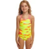 Funkita - Custard Tart - Toddler Girls Eco Printed One Piece 2 Funkita - Custard Tart - Toddler Girls Eco Printed One Piece -Funky Trunks Store funkita custard tart toddler girls eco printed one piece 1