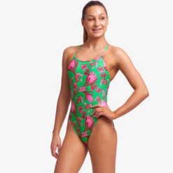 Funkita - Desert Pea - Girls Single Strap One Piece -Funky Trunks Store funkita desert pea girls single strap one piece 5