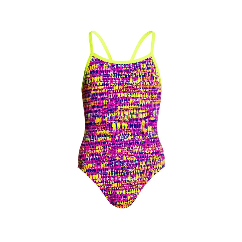 Funkita - Dotty Dash - Girls Single Strap One Piece 4 Funkita - Dotty Dash - Girls Single Strap One Piece - Image 2