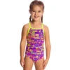 Funkita - Dotty Dash - Toddlers Girls One Piece -Funky Trunks Store funkita dotty dash toddlers girls one piece swimsuit 1