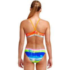 Funkita - Dye Hard - Girls Racerback Two Piece 9 Funkita - Dye Hard - Girls Racerback Two Piece -Funky Trunks Store funkita dye hard girls racerback two piece 3