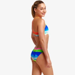 Funkita - Dye Hard - Girls Racerback Two Piece 10 Funkita - Dye Hard - Girls Racerback Two Piece -Funky Trunks Store funkita dye hard girls racerback two piece 4