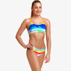 Funkita - Dye Hard - Girls Racerback Two Piece 11 Funkita - Dye Hard - Girls Racerback Two Piece -Funky Trunks Store funkita dye hard girls racerback two piece 5
