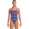 Funkita - Fairy Flight - Ladies Eco Twisted One Piece -Funky Trunks Store funkita fairy flight ladies eco twisted one piece 1
