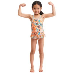 Funkita - Fairy Tails - Toddler Girl's Belted Frill One Piece 10 Funkita - Fairy Tails - Toddler Girl's Belted Frill One Piece -Funky Trunks Store funkita fairy tails toddler girls belted frill one piece 4