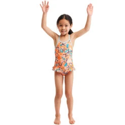 Funkita - Fairy Tails - Toddler Girl's Belted Frill One Piece 11 Funkita - Fairy Tails - Toddler Girl's Belted Frill One Piece -Funky Trunks Store funkita fairy tails toddler girls belted frill one piece 5