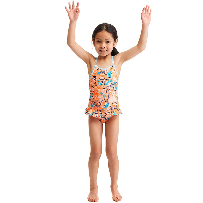 Funkita - Fairy Tails - Toddler Girl's Belted Frill One Piece 7 Funkita - Fairy Tails - Toddler Girl's Belted Frill One Piece - Image 5