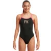 Funkita - FK Pink - Girls Twisted One Piece -Funky Trunks Store funkita fk pink girls twisted one piece 1