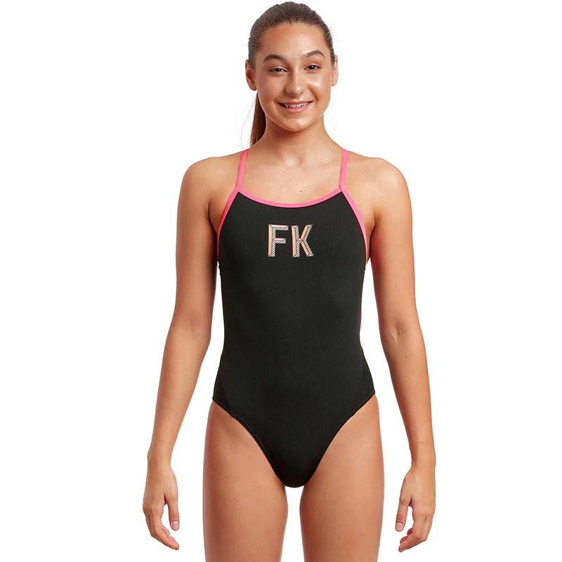Funkita - FK Pink - Girls Twisted One Piece 3 Funkita - FK Pink - Girls Twisted One Piece