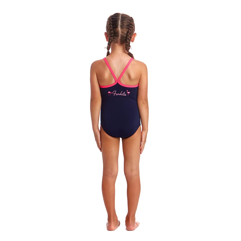 Funkita - Flamingo Flood - Toddler Girls Printed One Piece 5 Funkita - Flamingo Flood - Toddler Girls Printed One Piece - Image 3