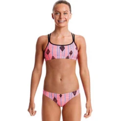 Funkita - Flying High - Girls Criss Cross Two Piece