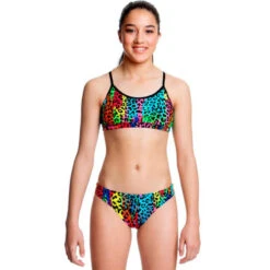 Funkita - Animal Instinct - Girls Racerback Two Piece