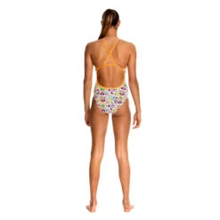 Funkita - Crazy Critters - Girls Cross Back One Piece -Funky Trunks Store funkita girls swimwear crazy critters cross back one piece 3