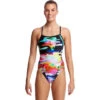 Funkita - Hail Caesar - Ladies Single Strap One Piece -Funky Trunks Store funkita hail caesar ladies single strap one piece 1