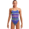 Funkita - Inca Inked - Girls Single Strap One Piece 2 Funkita - Inca Inked - Girls Single Strap One Piece -Funky Trunks Store funkita inca inked girls single strap one piece 1