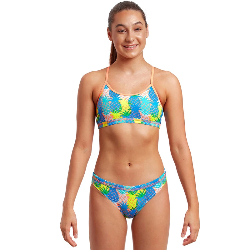 Funkita - Juicy Fruit - Girls Racerback Two Piece 3 Funkita - Juicy Fruit - Girls Racerback Two Piece