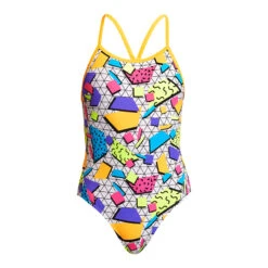 Funkita - Jumbled Up - Girls Single Strap One Piece -Funky Trunks Store funkita jumbled up girls single strap one piece 2