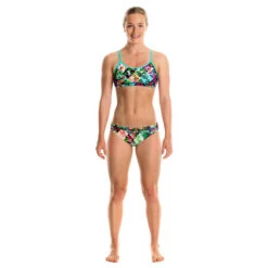 Funkita - Jungle Jam - Girls Racerback Two Piece 9 Funkita - Jungle Jam - Girls Racerback Two Piece -Funky Trunks Store funkita jungle jam bikini racerback girls two piece 4