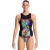 Funkita - Jungle Jam - Ladies Hi Flyer One Piece -Funky Trunks Store funkita jungle jam hi flyer ladies swimsuit 1