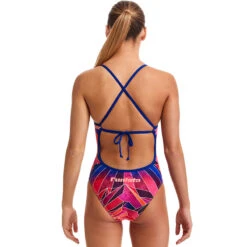 Funkita - Kili Millie - Girls Tie Me Tight One Piece 9 Funkita - Kili Millie - Girls Tie Me Tight One Piece -Funky Trunks Store funkita kili millie girls tie me tight one piece 3