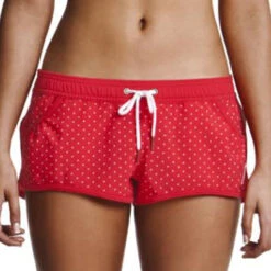 Funkita - Poppy Ribbon - Ladies Beachwear Swim Shorts -Funky Trunks Store funkita ladies swim shorts poppy ribbon 5