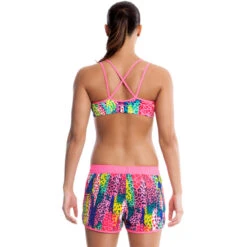 Funkita - Feline Fever - Ladies Beachwear Boardshorts -Funky Trunks Store funkita ladies swimwear feline fever boardshorts 2