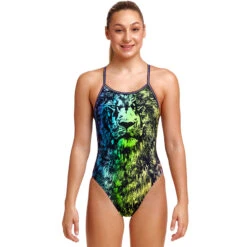 Funkita - Lion Eyes - Girls Single Strap One Piece