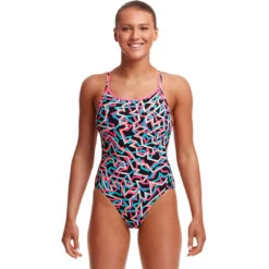 Funkita - Live Streamer - Ladies Diamond Back One Piece