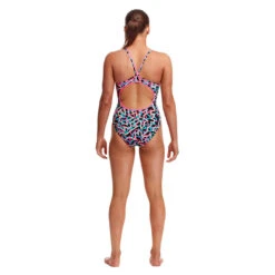 Funkita - Live Streamer - Ladies Diamond Back One Piece -Funky Trunks Store funkita live streamer ladies diamond back one piece 3