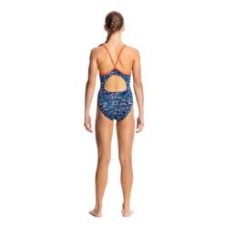 Funkita - Lotsa Dots - Girls Diamond Back One Piece -Funky Trunks Store funkita lotsa dots diamond back girls swimsuit 3