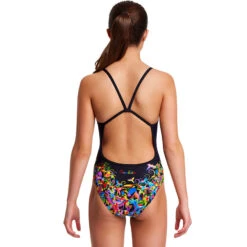 Funkita - Macaw Magic - Girls Single Strap One Piece -Funky Trunks Store funkita macaw magic girls single strap one piece 3