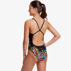 Funkita - Macaw Magic - Girls Single Strap One Piece -Funky Trunks Store funkita macaw magic girls single strap one piece 4