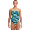 Funkita - Magnum Pi - Girls Diamond Back One Piece -Funky Trunks Store funkita magnum pi girls diamond back one piece 1