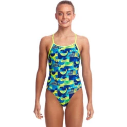 Funkita - Magnum Pi - Girls Diamond Back One Piece