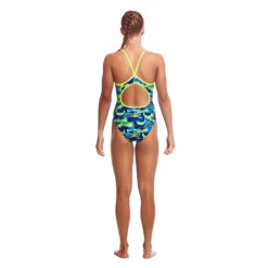 Funkita - Magnum Pi - Girls Diamond Back One Piece 8 Funkita - Magnum Pi - Girls Diamond Back One Piece -Funky Trunks Store funkita magnum pi girls diamond back one piece 3