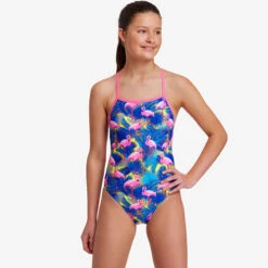 Funkita - Mingo Magic - Girls Strapped In One Piece 11 Funkita - Mingo Magic - Girls Strapped In One Piece -Funky Trunks Store funkita mingo magic girls strapped in one piece 5