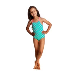 Funkita - Minty Fresh - Toddlers Girls One Piece -Funky Trunks Store funkita minty fresh toddlers girls one piece swimsuit 4
