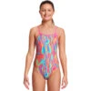 Funkita - Moon Shine - Girls Single Strap One Piece 1 Funkita - Moon Shine - Girls Single Strap One Piece -Funky Trunks Store funkita moon shine girls single strap one piece 1