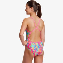 Funkita - Moon Shine - Girls Single Strap One Piece 12 Funkita - Moon Shine - Girls Single Strap One Piece -Funky Trunks Store funkita moon shine girls single strap one piece 4