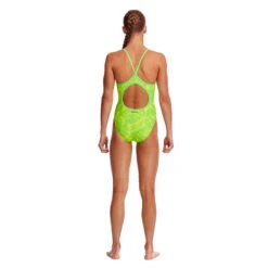 Funkita - Neon Orbiter - Girls Diamond Back One Piece -Funky Trunks Store funkita neon orbiter girls diamond back one piece 3
