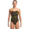 Funkita - Night Swim - Girls Strapped In One Piece 2 Funkita - Night Swim - Girls Strapped In One Piece -Funky Trunks Store funkita night swim girls strapped in one piece swimsuit 1