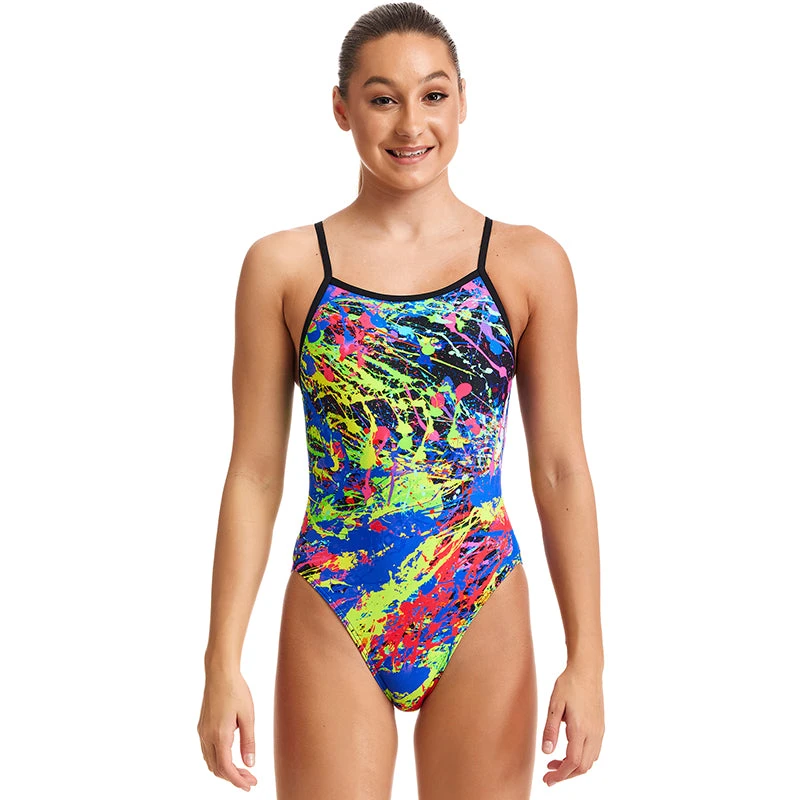 Funkita - Paint Smash - Girls Single Strap One Piece 3 Funkita - Paint Smash - Girls Single Strap One Piece