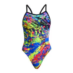 Funkita - Paint Smash - Girls Single Strap One Piece 8 Funkita - Paint Smash - Girls Single Strap One Piece -Funky Trunks Store funkita paint smash girls single strap one piece 2