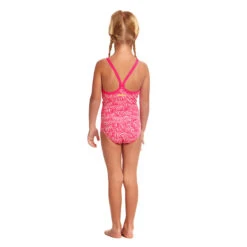 Funkita - Painted Pink - Toddler Girls Eco One Piece -Funky Trunks Store funkita painted pink toddler girls eco one piece 3